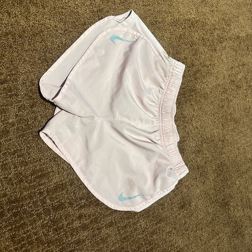 Nike Pastel Pink Running Shorts